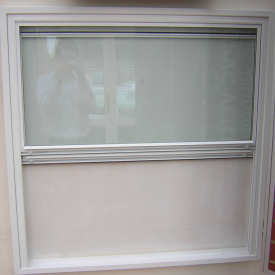 Balanced Vertical Sliding Aluminium Secondary Glazing